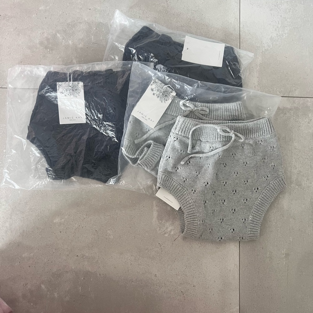 4 Jamie Kay diaper covers/bloomers NWT
